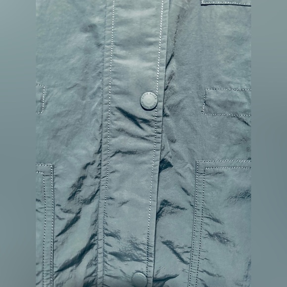 Eddie Bauer Women's Windburst Duster, Storm (Greenish/Grayish)Color Sz Large New - Picture 7 of 10